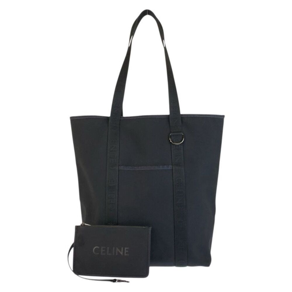 Celine Canvas Vertical Cabas Tote Bag